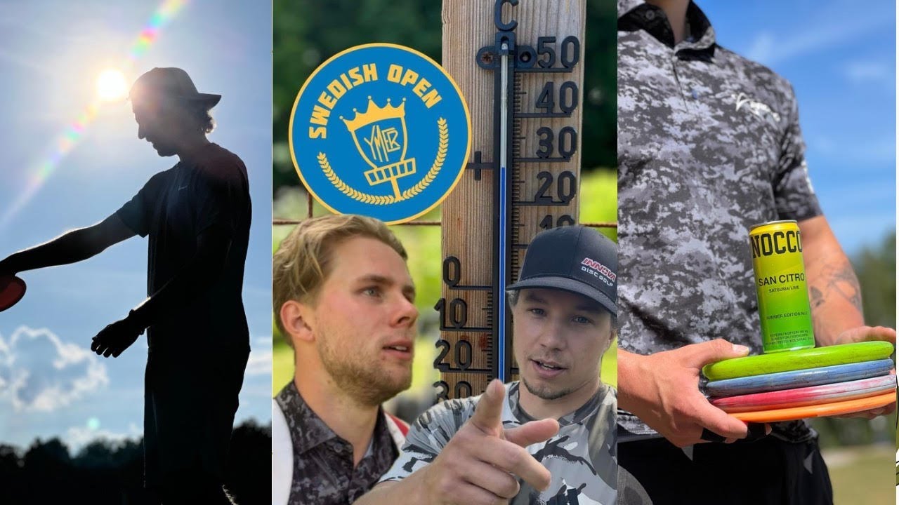 VÄINÖ MÄKELÄN UUDET KIEKOT! | Swedish Open Practice Ft. Joona Heinänen ja Väinö Mäkelä