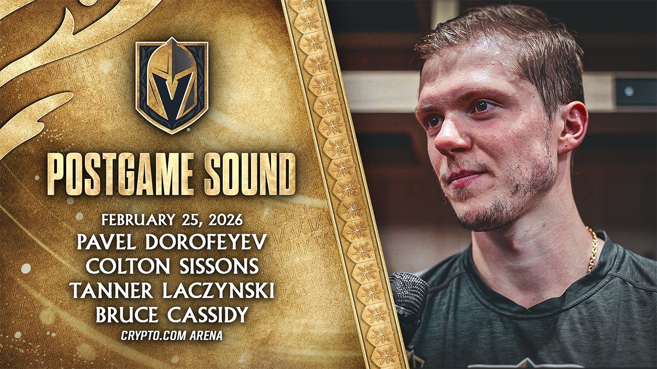 🎥 POSTGAME SOUND: Dorofeyev, Sissons, Laczynski & Cassidy