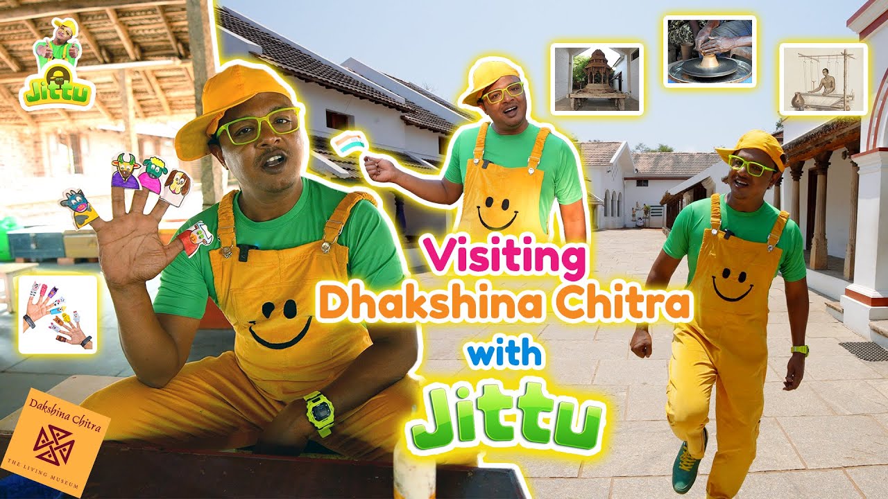Exploring South Indian Heritage | Fun Learning at Dhakshinachitra Museum with JITTU #dhakshinachitra