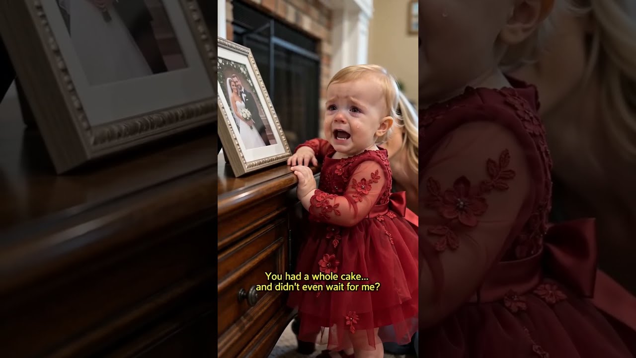 POV: Your Toddler Just Realized You Got Married Without Her Permission #funnykids