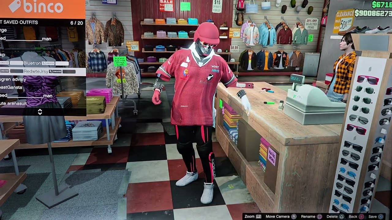 💥How to make rockstar verified outfit slots💥☠️warning☠️ if patched could wipe outfits we don't know🤔