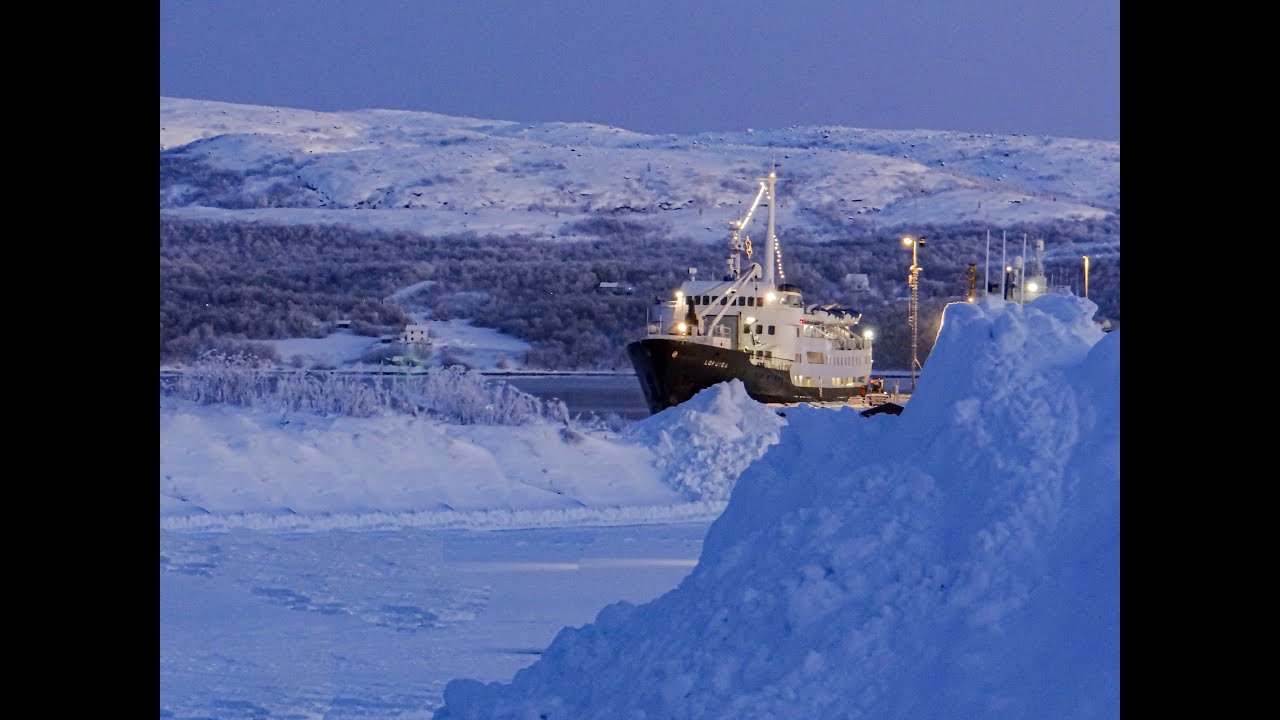 MS Lofoten im Dezember von Tromsö nach Kirkenes und zurück