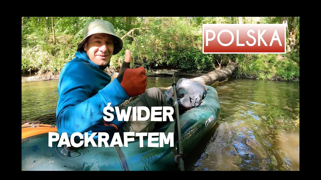POLSKA spływ packraftem rzeką Świder