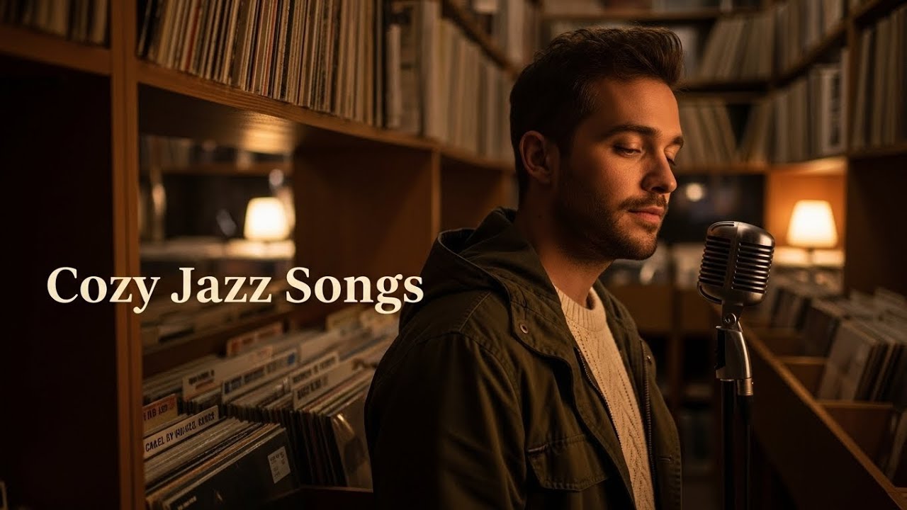 Cozy Jazz Songs for Late Nights | Vinyl Store Mood, Soft Male Jazz