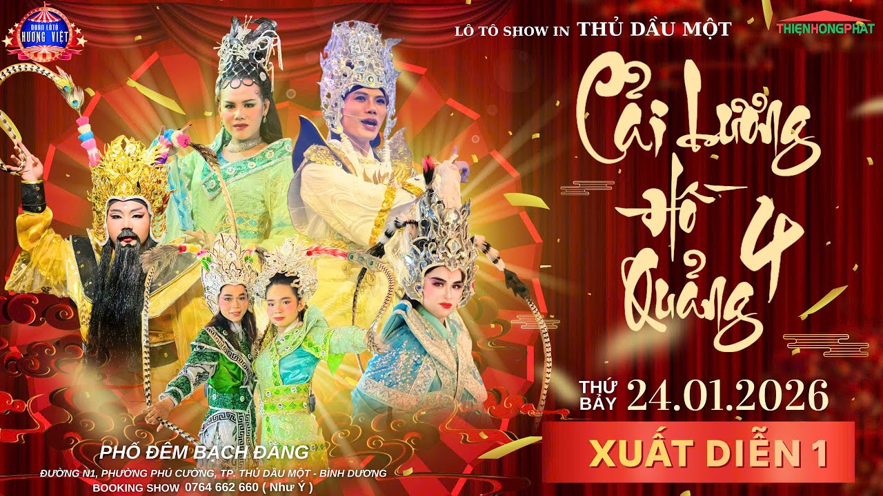 [ LIVE ] Lô tô show Hương Việt: ĐÊM HỒ QUẢNG 4 ( 24/01/2026)