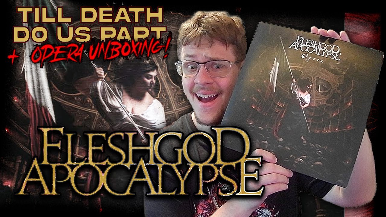 Fleshgod Apocalypse - Till Death Do Us Part music reaction and review / Opera vinyl unboxing