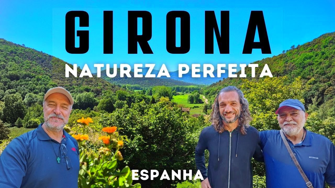 GIRONA - Uma das REGIÕES mais BONITAS da ESPANHA - VULCÃO ADORMECIDO - BANYOLES - CASTELO SANTA PAU
