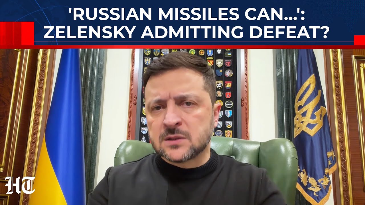 'Everyone Sees What Russian Missiles, Drones Can Do': Zelensky Accepting Defeat?| Ukraine| Putin