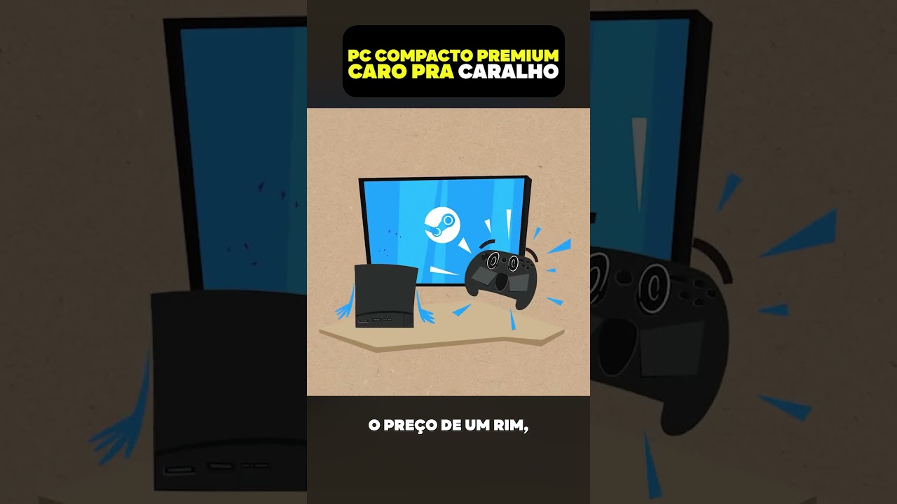 A Steam Machine vai ser um PC compacto caro pra caralho!