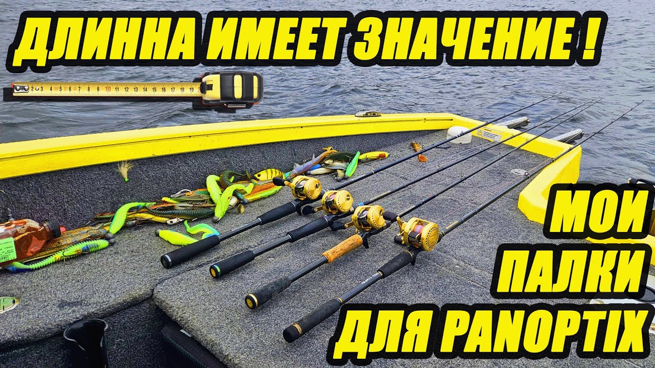 Поговорим про спиннинги для рыбалки с panoptix и active target