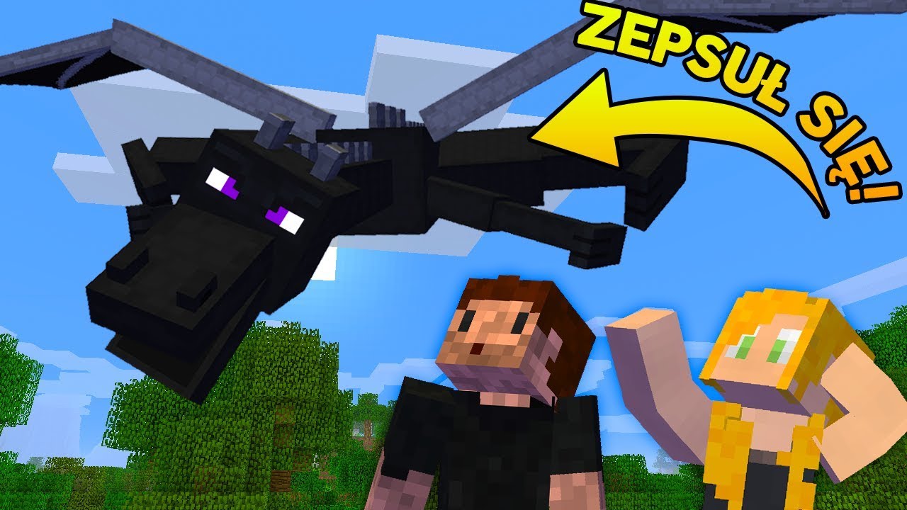TEN SMOK SIĘ ZEPSUŁ! - Minecraft Survi 1.13 | AGU i ZIO