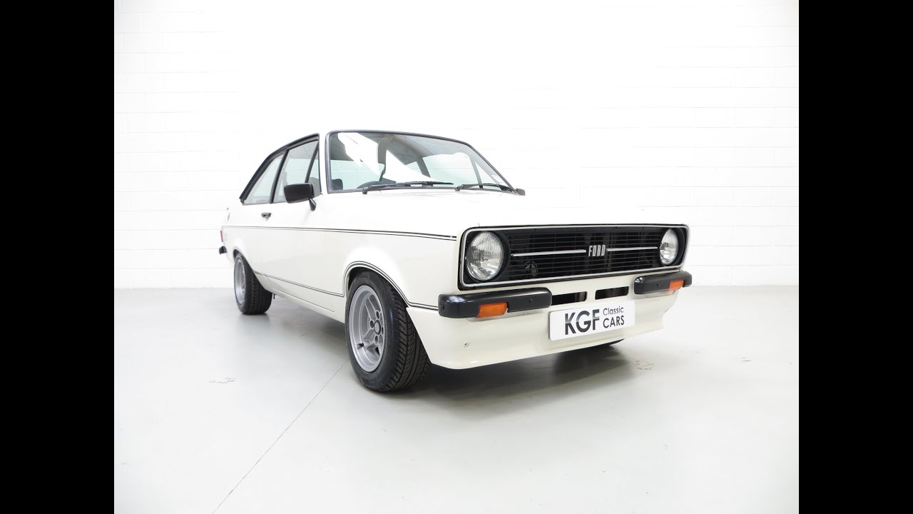 An Iconic, Very Rare Mk2 Ford Escort RS Mexico in Show Condition - SOLD!