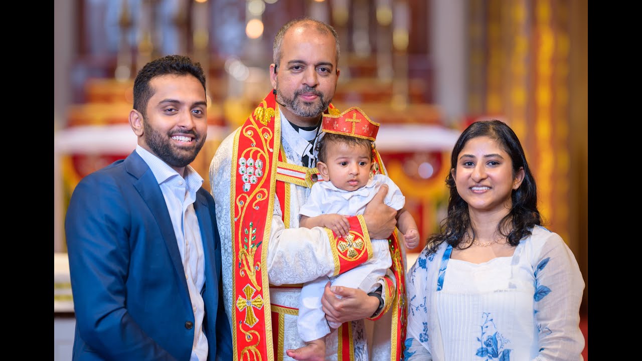 Baptism Isaac Taj Sajan