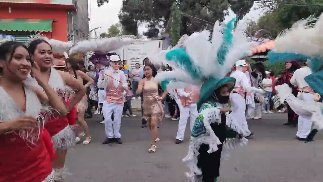Carnaval San Lorenzo Almecatla 4 de mayo 2025