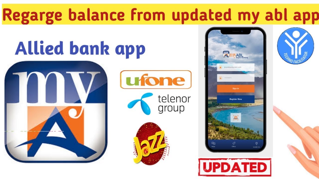 My abl wallet |regarge sim card from abl app | 2021 update of abl | myabl digital banking