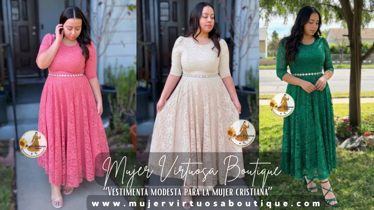 Mujer Virtuosa Boutique está en vivo con vestimenta cristiana #fyp #iglesia #vestidos #ootd #moda