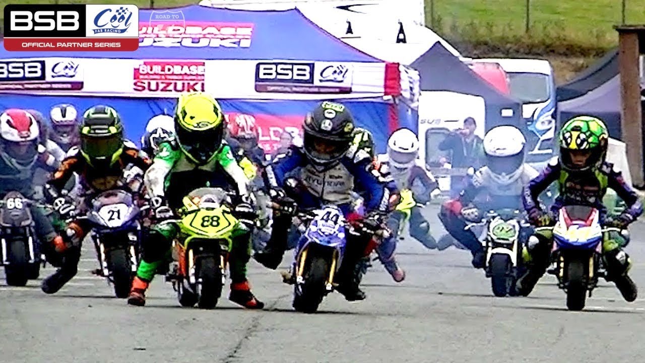 Classic Kids on Minibikes Action! Cool FAB 2018 Rd 6 GYG Park, Minimoto Pro Class