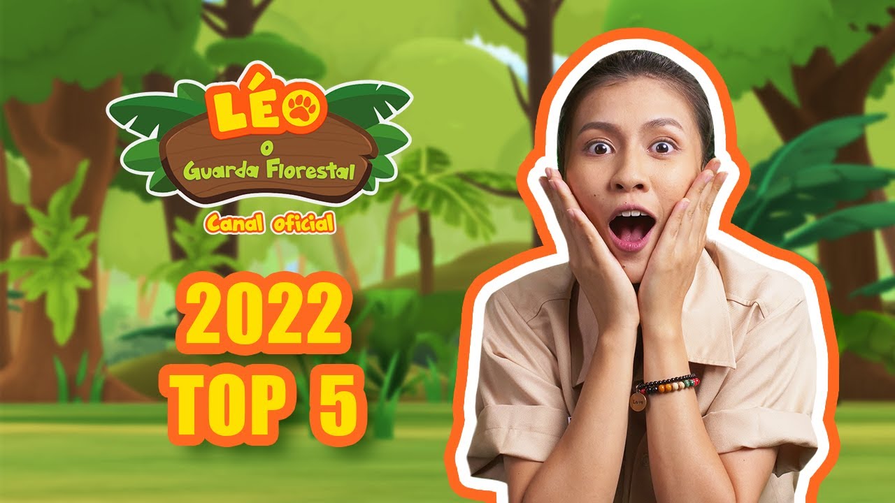 Os 5 animais mais populares de 2022 | Leo, O Guarda Florestal | Minisode | Animação #compilation