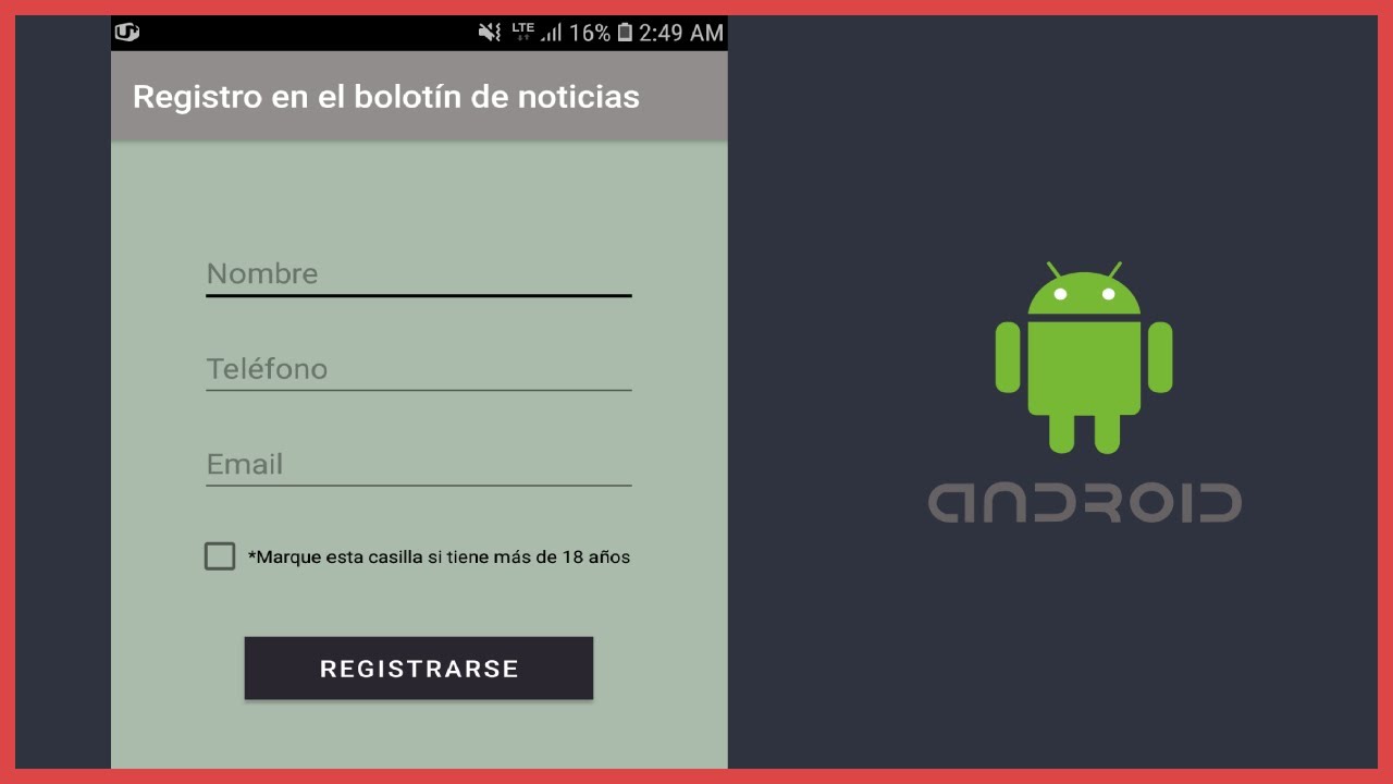 Guardar datos en una base de datos online MySQL desde una aplicacion Android, 2024
