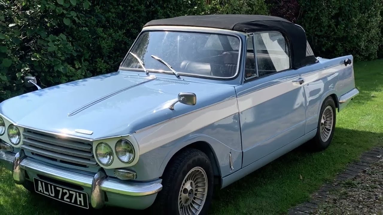 1970 triumph Vitesse Restoration