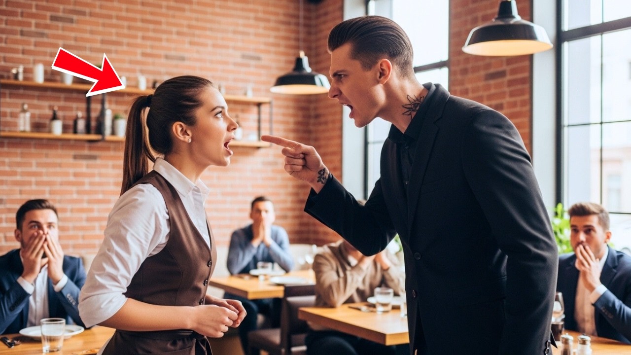 Бедная официантка пригрозила боссу мафии: «Крикни ещё раз — и я тебя уничтожу!» Его ответ шокировал