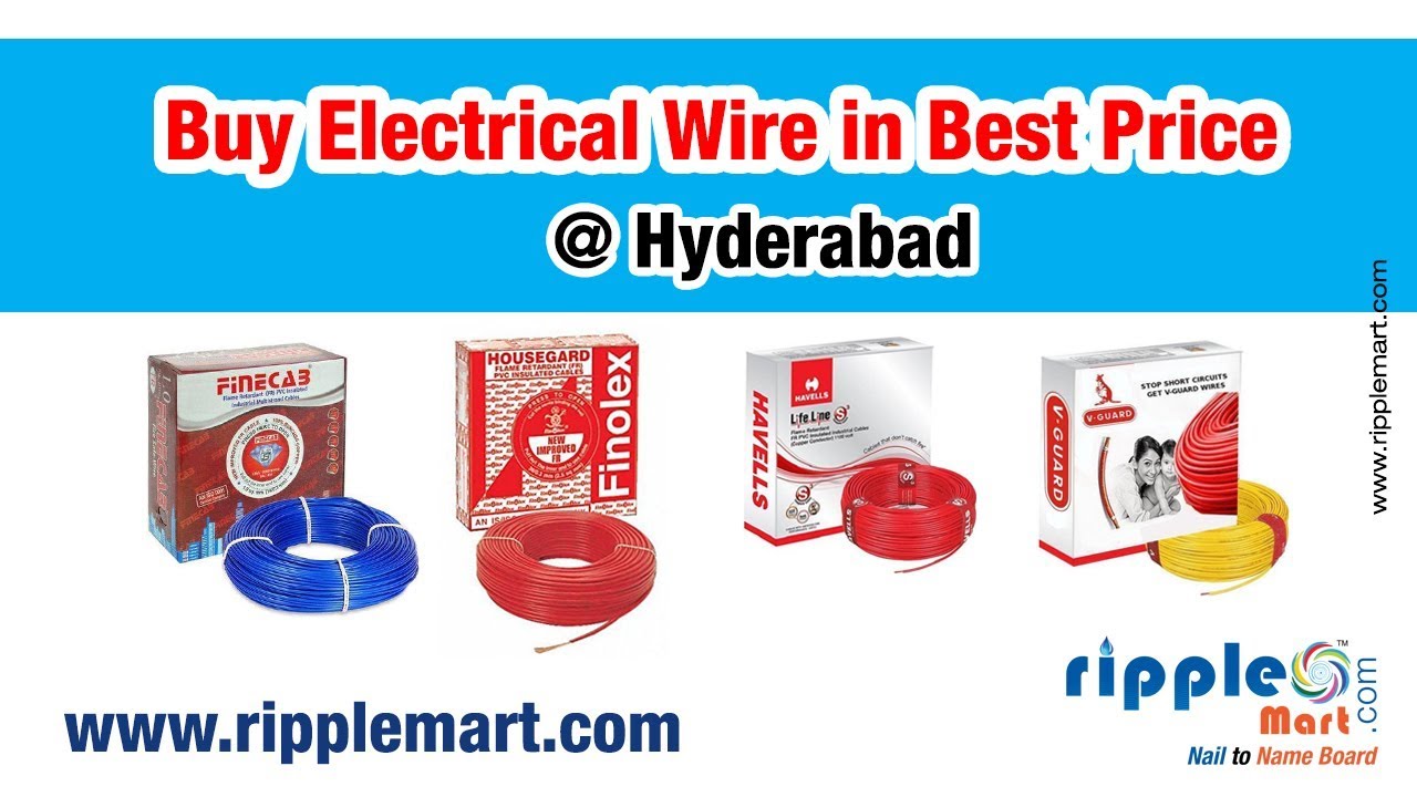 Electrical Wire Online : Buy Electrical Wire in Hyderabad @ Best Prices on Ripple Mart