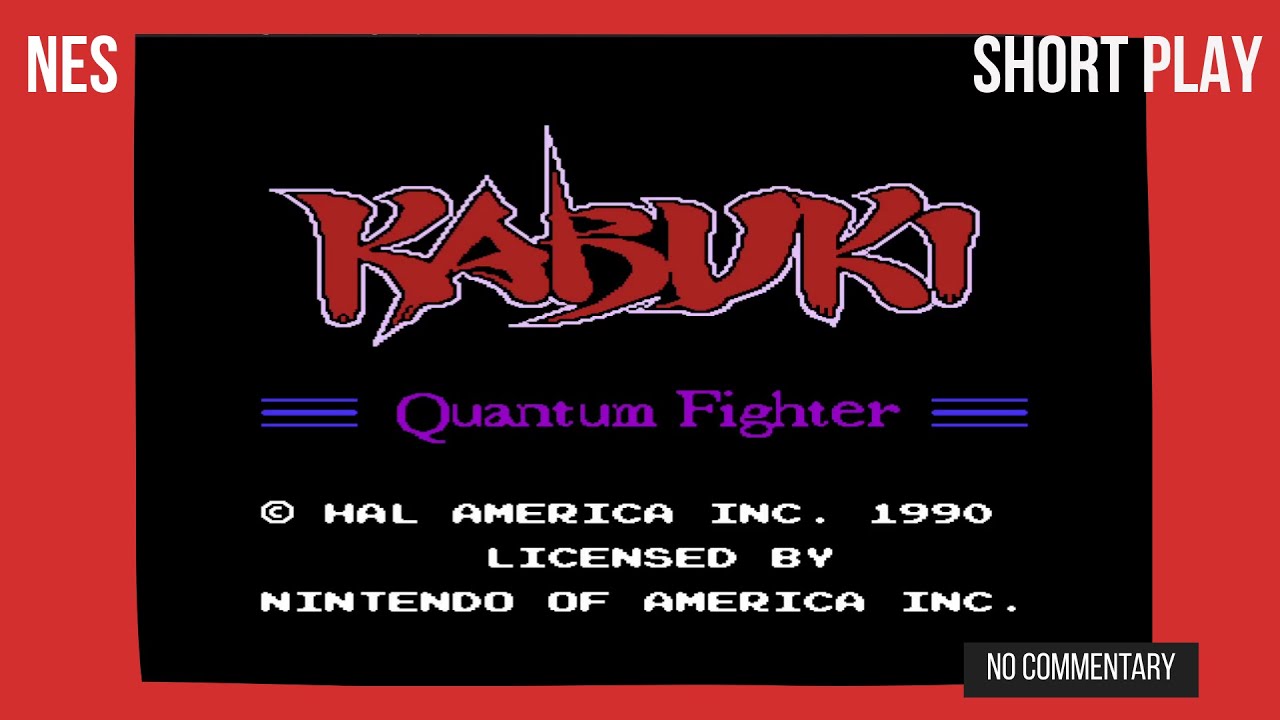 Kabuki: Quantum Fighter - NES - No Commentary
