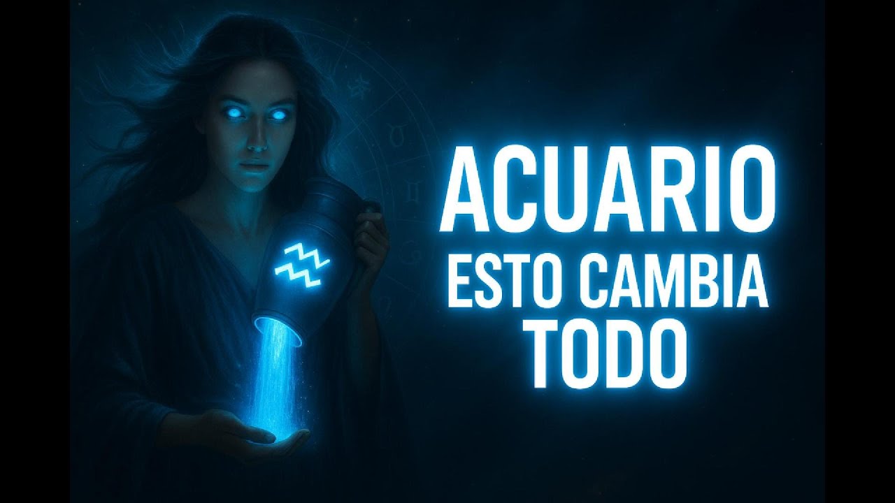ACUARIO — LO QUE ESTÁ POR LLEGAR CAMBIARÁ TU VIDA PARA SIEMPRE… Y NADIE ESTÁ PREPARADO PARA ESTO”