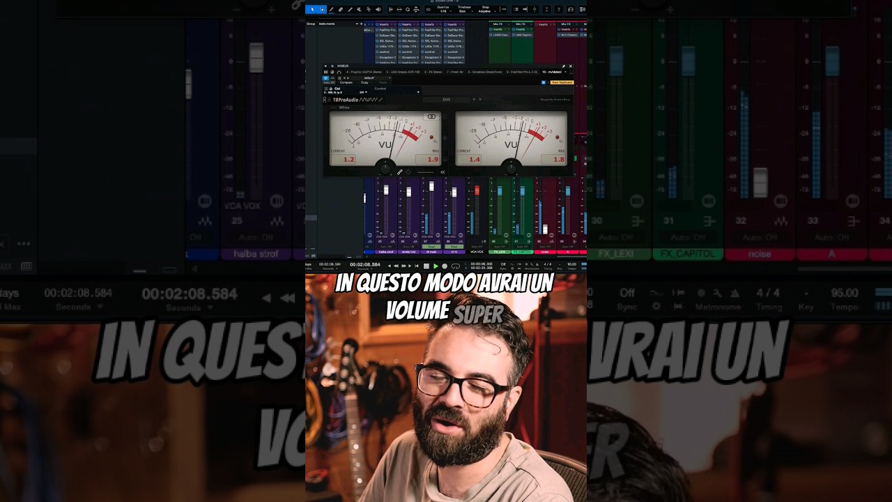 Ottenere MIX e MASTERING con tanta BOTTA 👊 #mixingtips #mixare #audioengineer