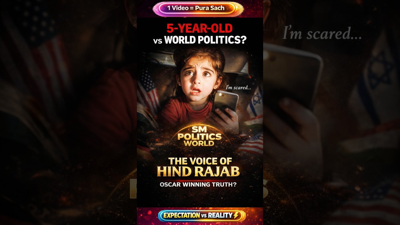 5-Year-Old vs Global Politics? &ldquo;The Voice of Hind Rajab&rdquo; &ndash; Oscar-Winning Truth 😧🔥