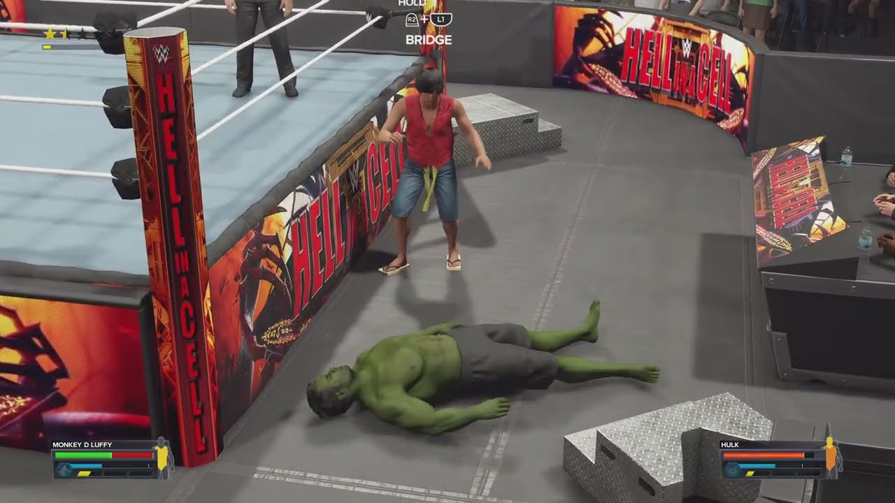 WWE 2K23 - HULK vs Monkey D Luffy