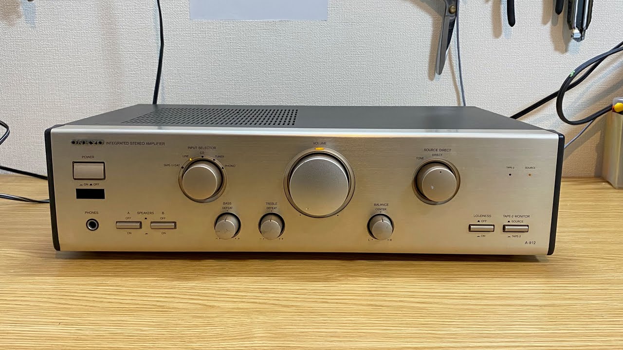 ONKYO A-912 セレクター不良 修理