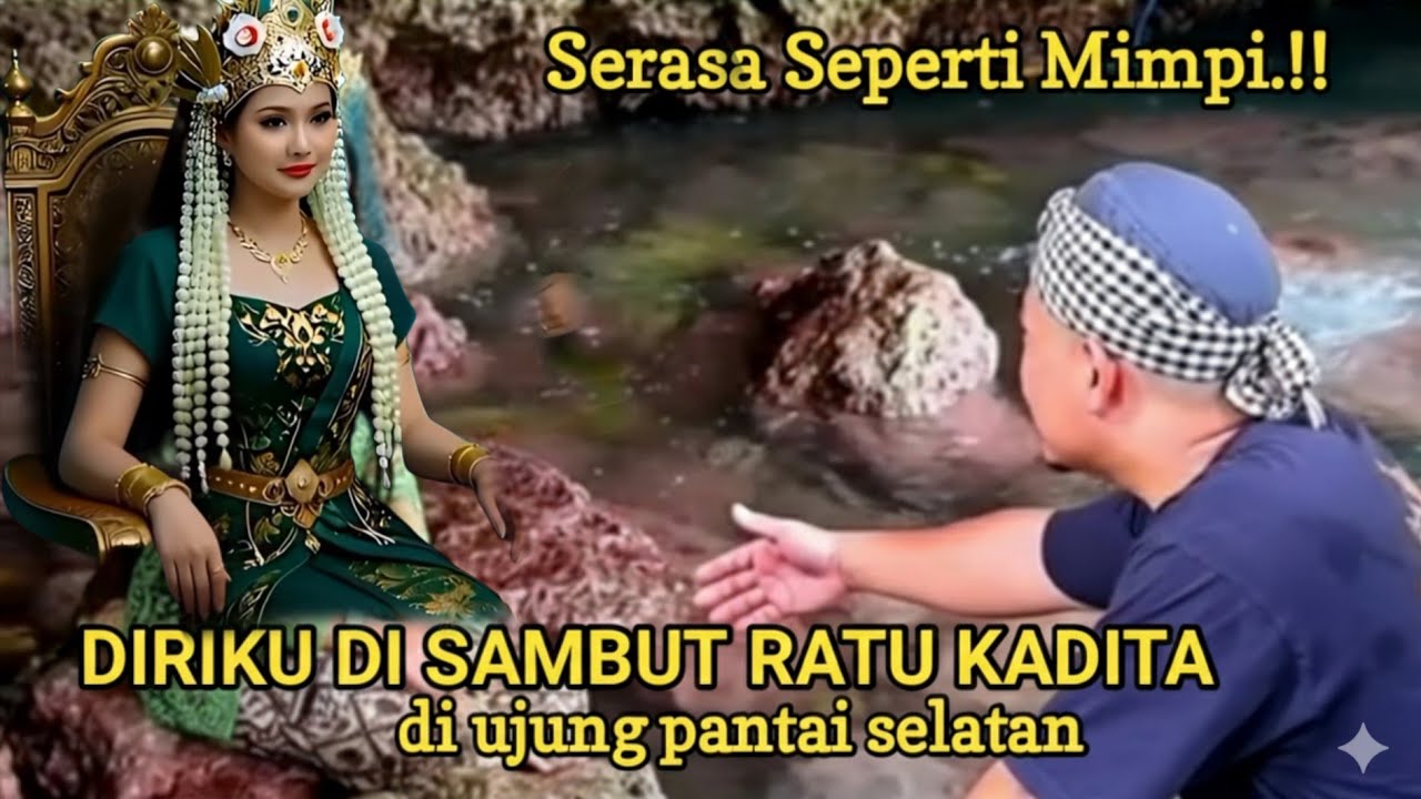 Seolah tak percaya, diriku bertemu ratu Kadita di pantai selatan