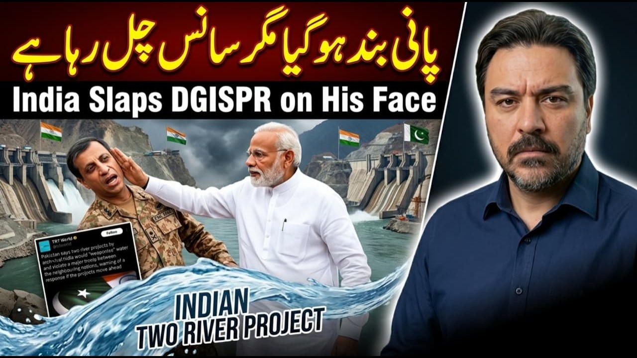 PANI BAND... SAANS BAND? DG ISPR Ka Daawa Ya Haqeeqat? | India Ka Chenab Plan EXPOSED!