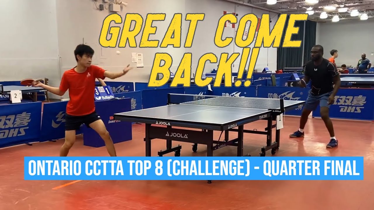Austin [2291] vs  Chijioke [2489]  - Quarter Final - Ontario CCTTA Top 8 (Challenge) Nov 19 2023