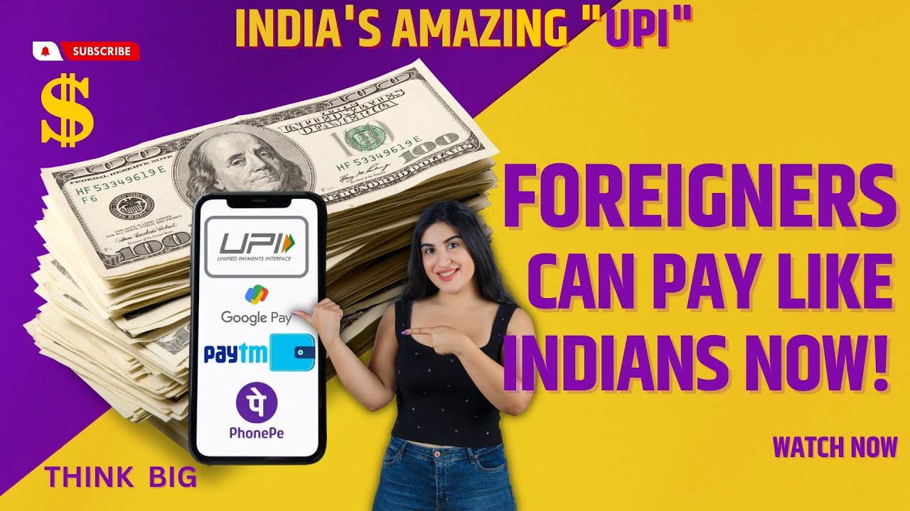 UPI Payment Now Open to Foreigners! - A Guide for Foreigners  How To Use UPI Without Indian Bank AC