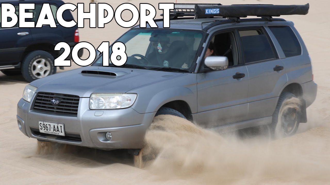 Offroad Forester Shredding Sand Dunes