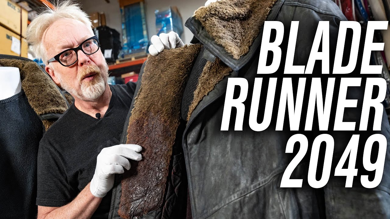 Adam Savage Freaks Out Over the Jackets of Blade Runner 2049!