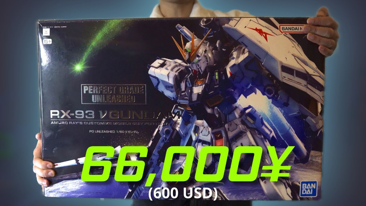 The Pinnacle of GUNPLA is HERE! | PG UNLEASHED Nu Gundam First Impressions + Unboxing