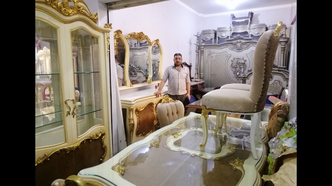 رجعين بقوه بالشغل العالي سفره مطعمه بالنحاس وسفره بايو وغرف نوم حرق أسعار تصفيه معارض#سوق_التونسي_