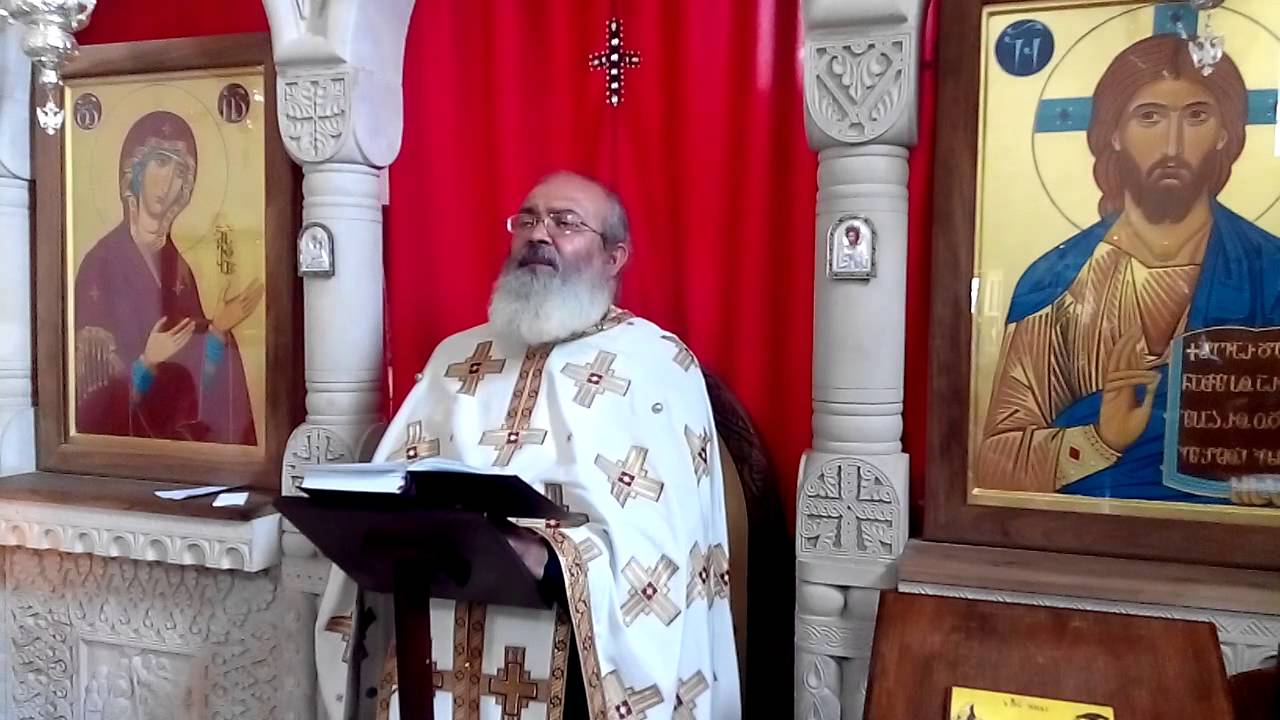 ქრისტეს სიარული წყალზე - მამა დავით ქვლივიძე
