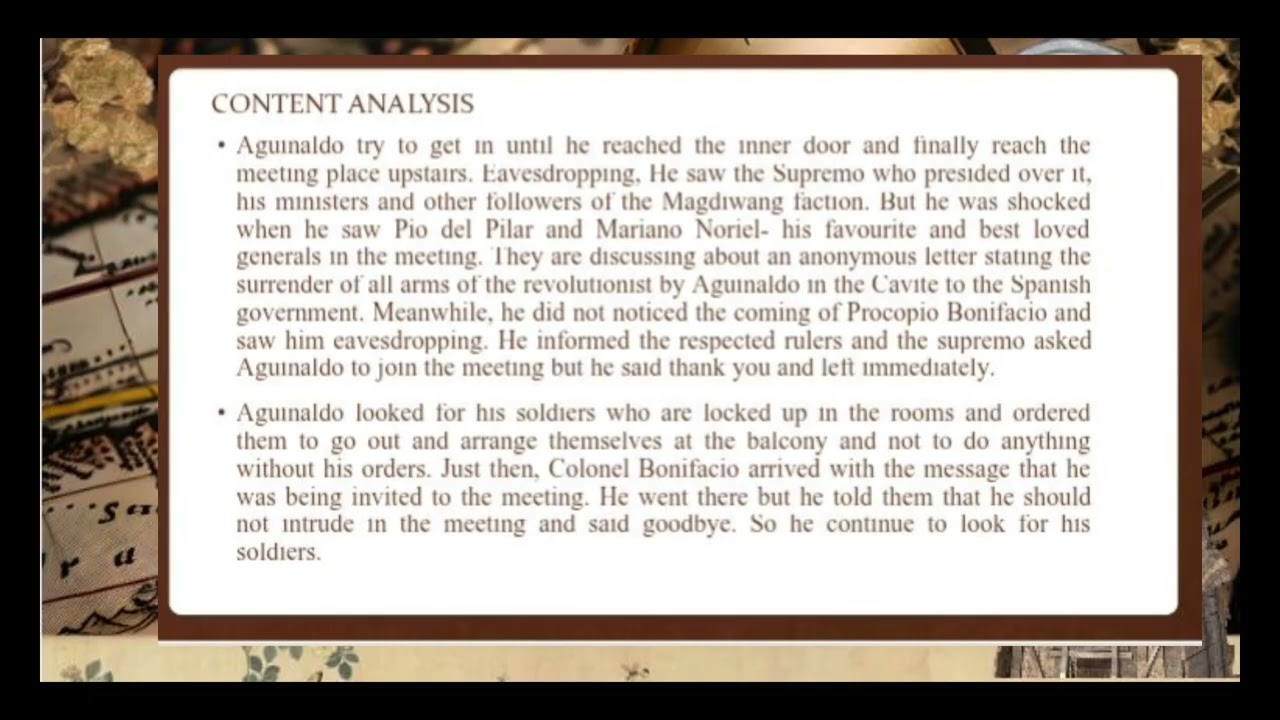 Part 1- Reading in Philippine History (MGA GUNITA NG HIMAGSIKAN)