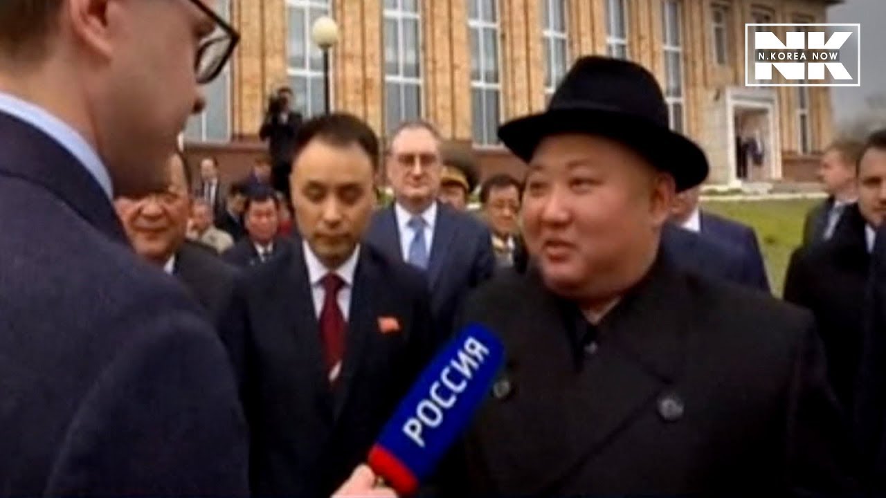 Kim Jong-un interviews with Russian news channel, the first interview with foreign media