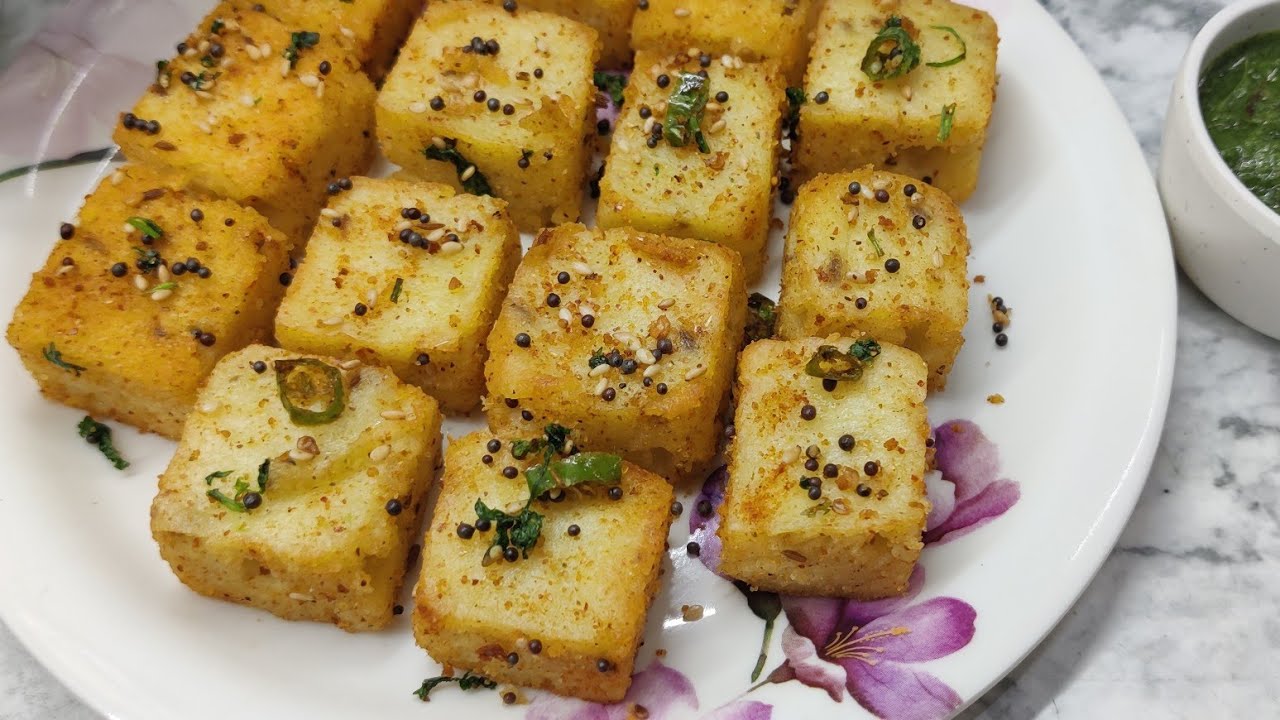 Leftover Rice Dhokla Recipe | Leftover Rice Recipe | Instant Rice Dhokla Recipe | Dhokla Recipe