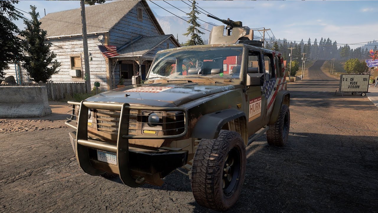 Far Cry 5 - Nancy (Hurk's Vehicle) - Open World Free Roam Gameplay (PC HD) [1080p60FPS]