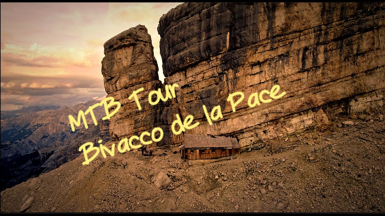 MTB Tour zum Bivacco della Pace in den Dolomiten
