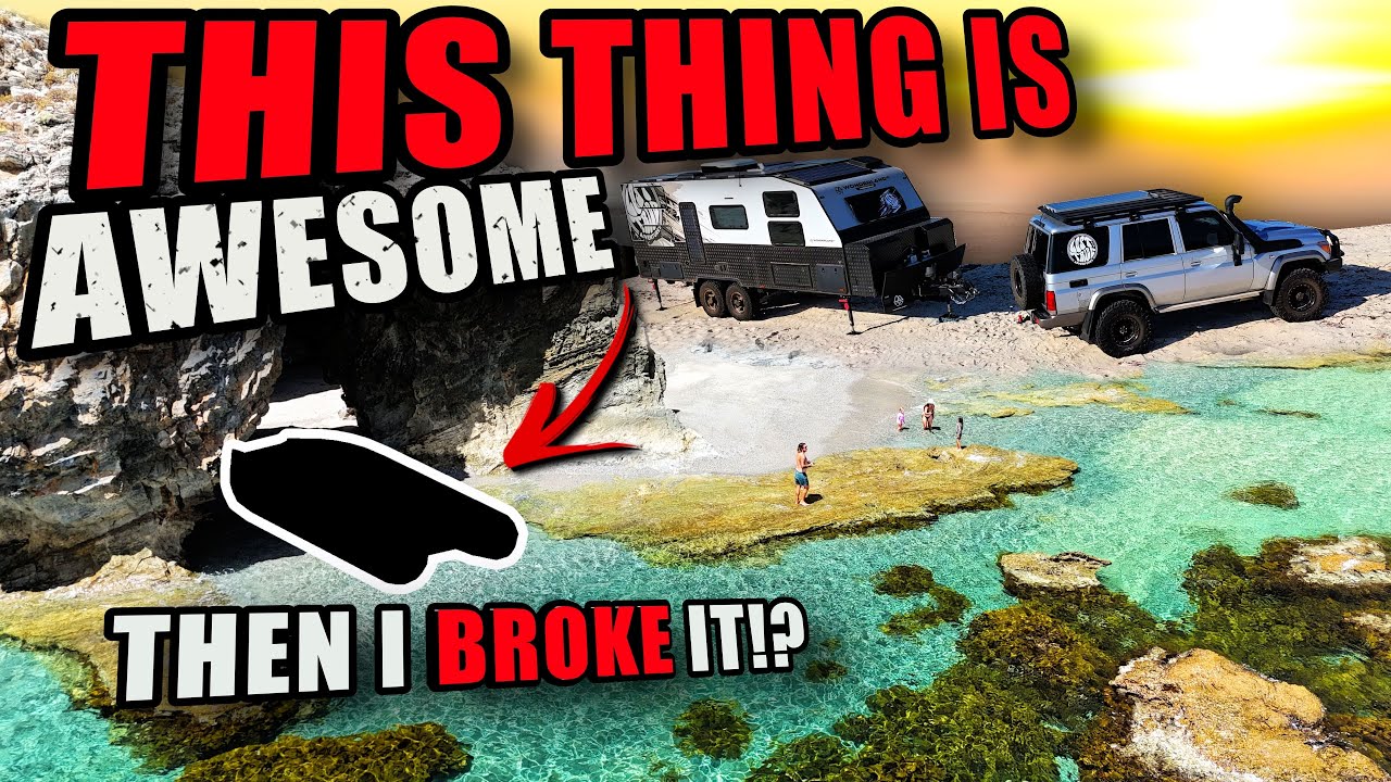 BEST EVER CARAVANNING AUSTRALIA | LIGHT WEIGHT BOAT | TOYOTA LANDCRUISER 70 SERIES