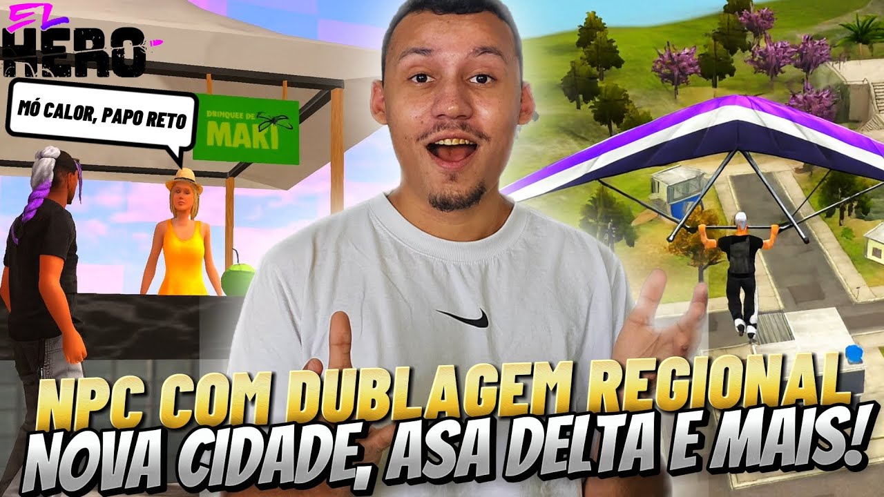 ASA DELTA NO EL HERO?! NPC COM DUBLAGEM, GUILDAS E MAIS!!! 🔥