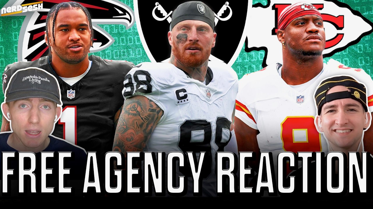NFL Free Agency Winners & Losers: Maxx Crosby is NOT a Raven, Tua DOOMS the Falcons | Nerd Sesh