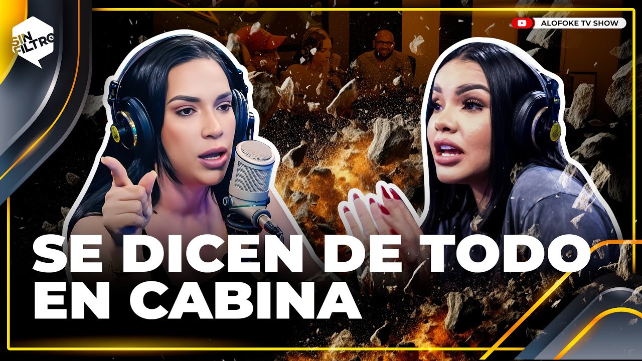 AMELIA ALCÁNTARA Y VITALY SÁNCHEZ SE DICEN DE TODO EN CABINA. LAS COSAS SE SALEN DE CONTROL